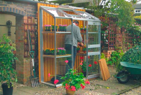 greenhouse setup